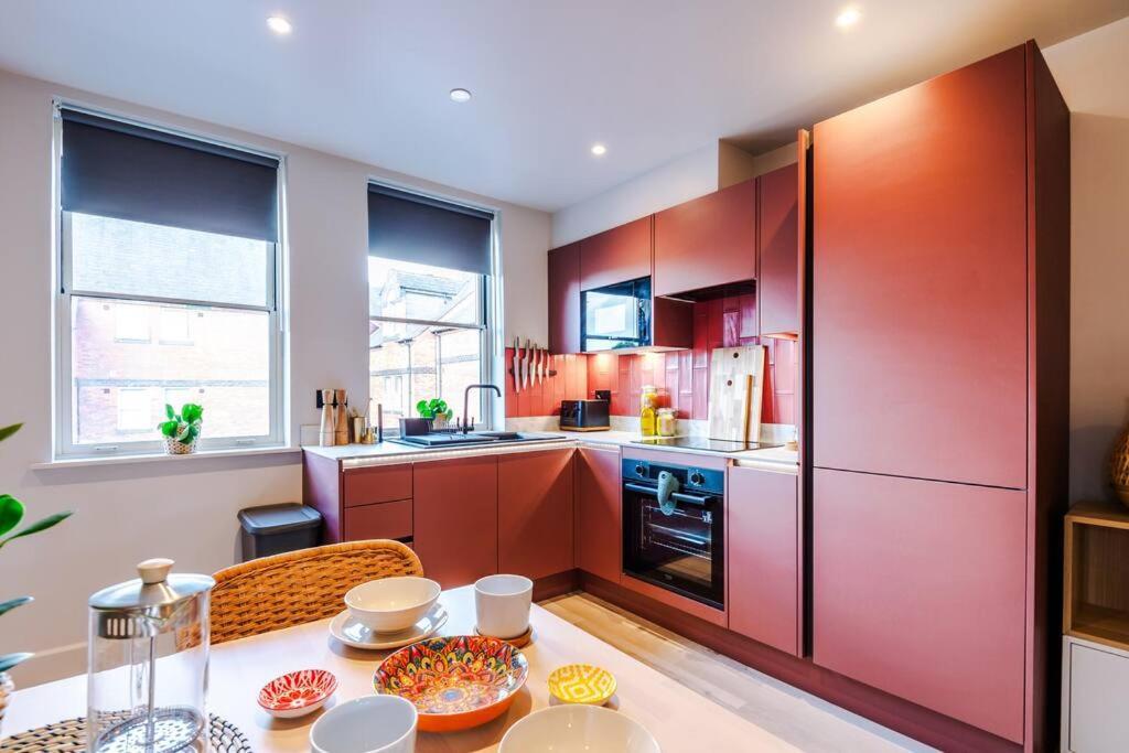 Luxury 2b Centre With Private Parking Apartamento Chester